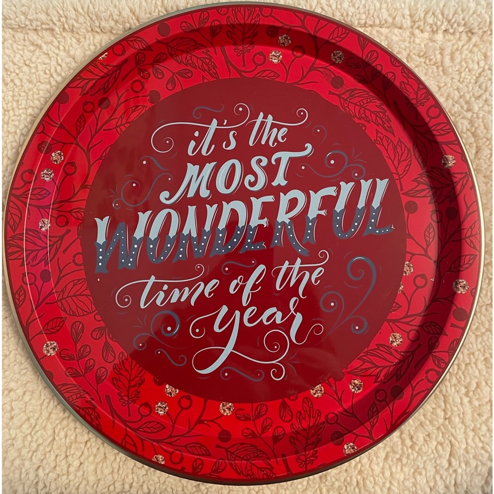 Holiday Serving Tray or for decoration